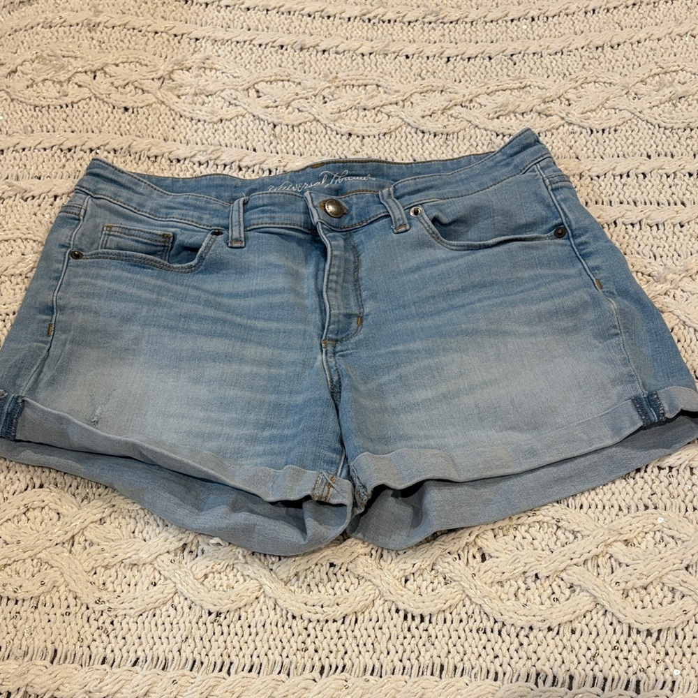 Universal Thread Light Blue Jean Shorts